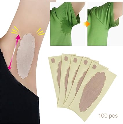 100 Stuks Onderarm Sweat Pads Disposable Oksel Sweat Pads Anti Transpirant Oksel Patches Soft Foot Zweetabsorberende Deodorant Multi Foot Sweat Pads Amazon Nl