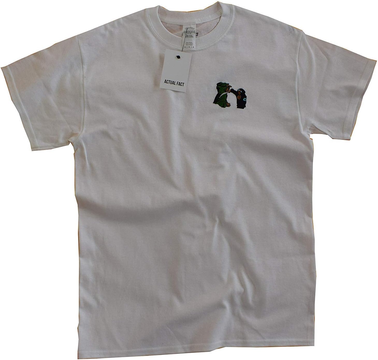 Actual Fact GZA Liquid Swords Wu Tang Clan Embroidered Tee T-shirt (X-Large)