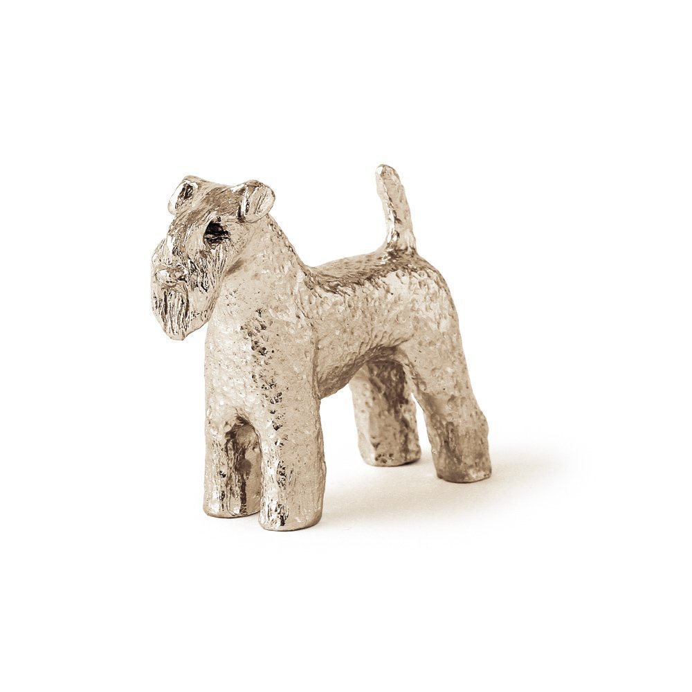 Kerry Blue Terrier Made in UK Artistic Style Dog Figurine Collection