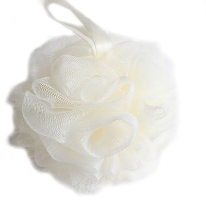 LissomPlume Baden Exfoliate Schwamm Badekugeln Netzstrumpf Dusche Bad Ball Koerper Peeling Naturschwamm Badeschwamm