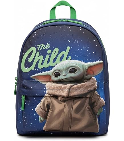 enlarge star wars the mandalorian the child figural mini backpack Wars: : Clothing, Shoes & Jewelry The Mandalorian Baby Yoda Shop Nike Elemental Shoebox Color:CYC Pearl rod and reel combo