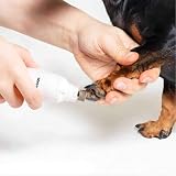 WWVVPET Pet Nail Grinder with LED Light 2 Grinding Heads 2 Speed Quiet view 9