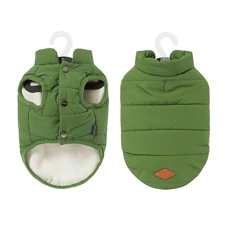 Meioro Hund Warme Jacke Hundebekleidung Hund Gemütliche Jacke Winter Gefüttert Mantel Hund Katze Kleidung Warme Französisch B