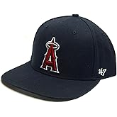 '47 Los Angeles Angels No Shot Captain Navy Blue Hat Cap Men's Adjustable Snapback