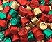 Rolo Chewy Caramels in Milk Chocolate, Green Gold Red Color (Pack of 2 Pounds)