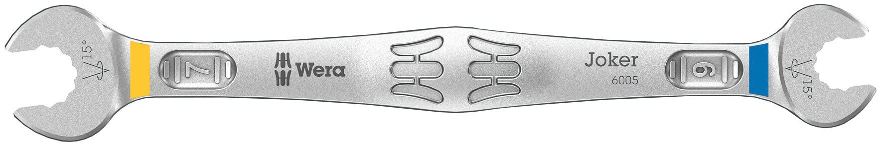 Wera 6005 Joker Double Open-Ended Wrenches, 6 x 7 x 111.8 mm - 05020310001