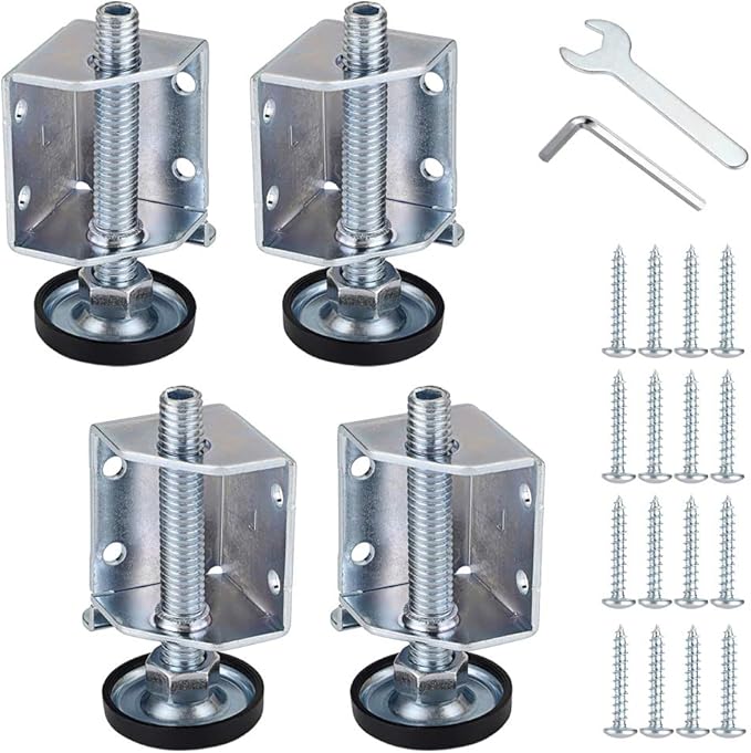 OwnMy Heavy Duty Adjustable Leveling Feet Corner Protector Guard