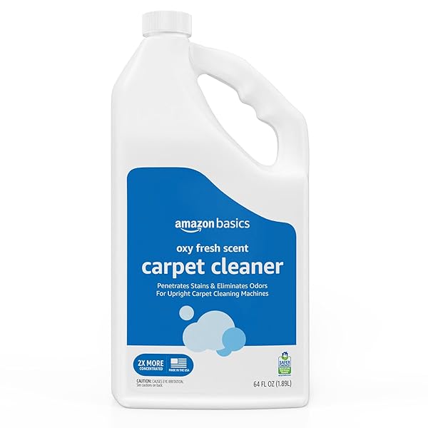 AMAZON BASICS CARPET CLEANER, CARPET STAIN REMOVER, FRESH...