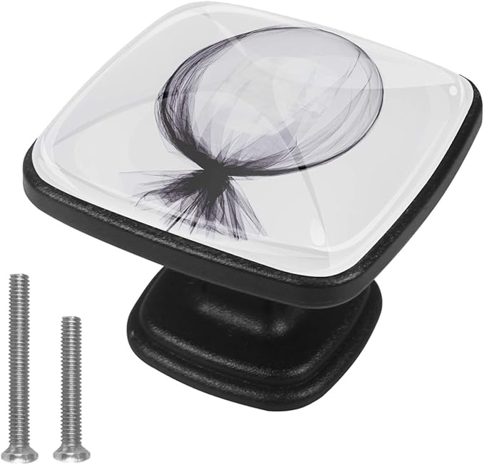 Pomo de cajones de tocador Globo blanco Perillas de gabinete de cocina