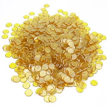 Brybelly Holdings GBIN-307 1000 Pack Yellow Bingo Chips