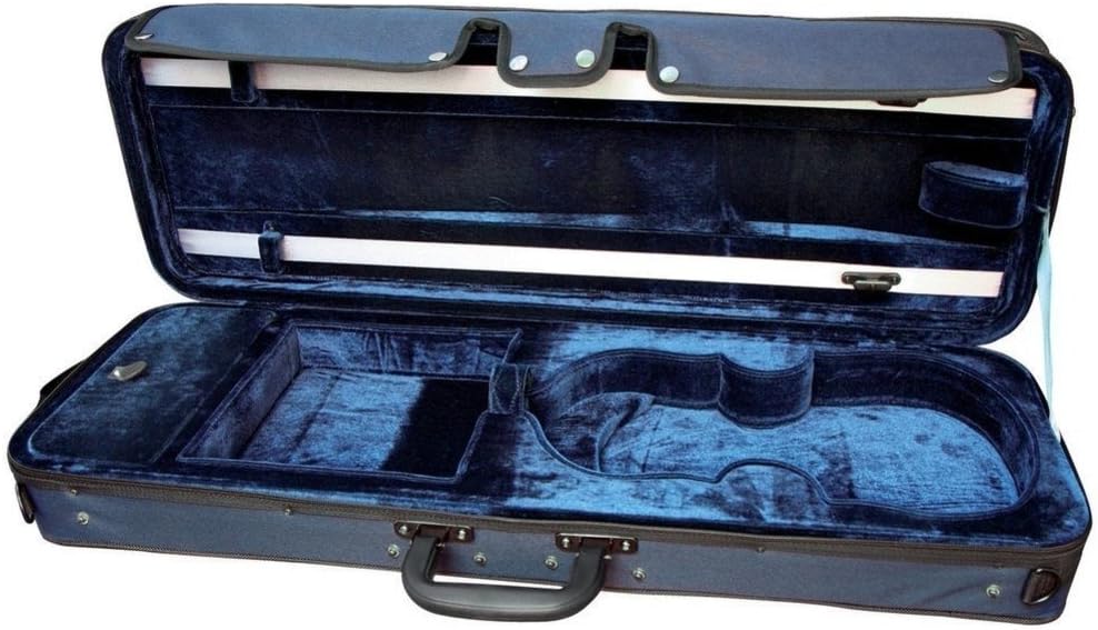 PURE GEWA Violin Case in dark blue 4/4