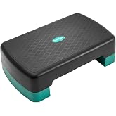 Yes4All Aerobic Step Platform with Risers for Cardio Workouts