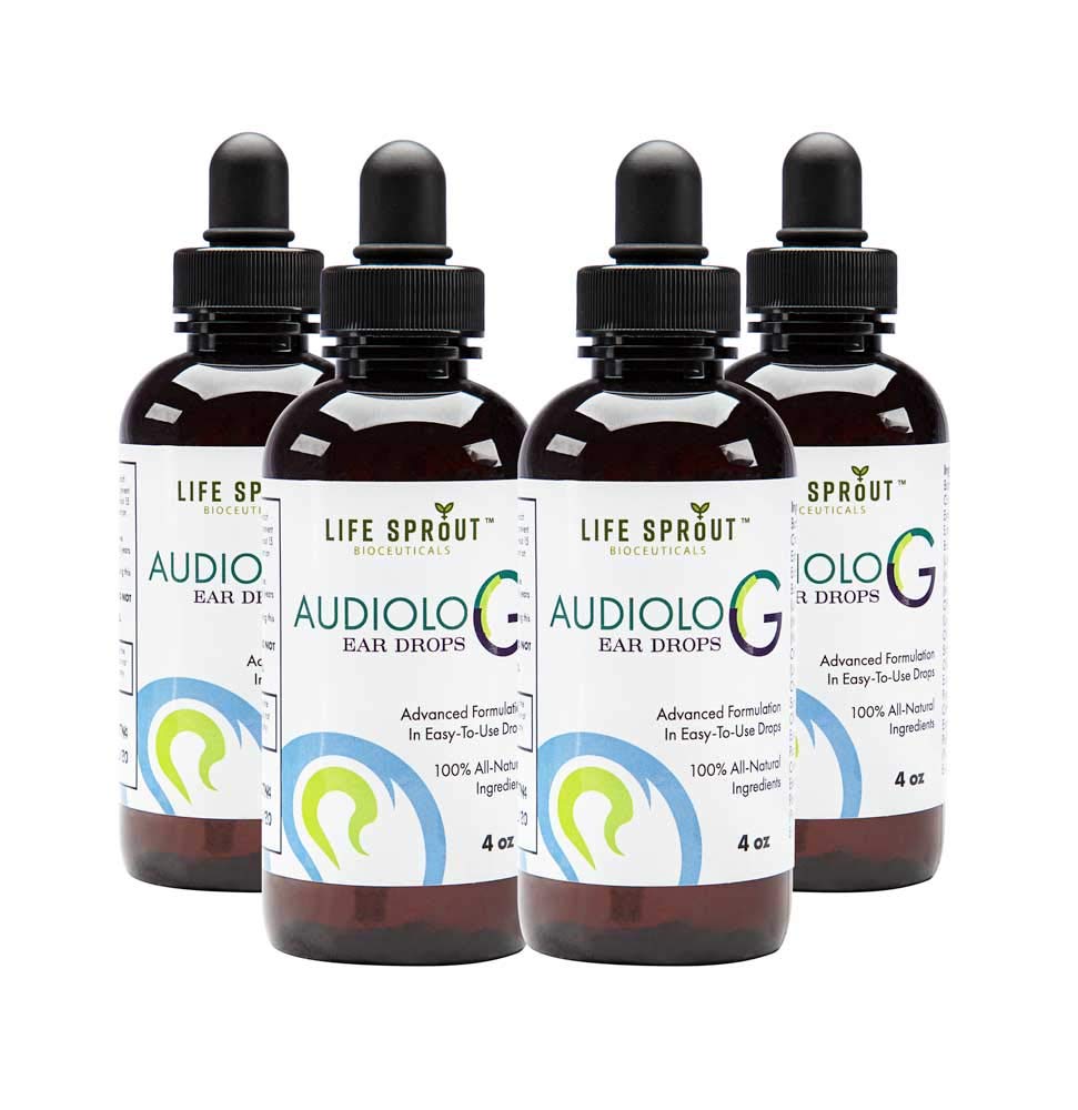 Audiolog Natural Ear Drops New Reverse Hearing Loss Formula