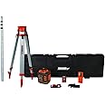 Johnson Level & Tool 99-027K Self-Leveling Rotary Laser System, 8.75", Red, 1 Kit