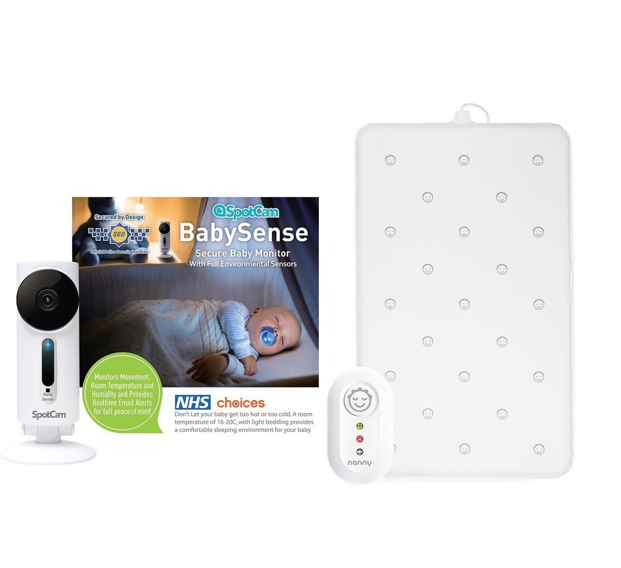 nanny baby sensor breathing monitor