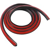 6.56Ft Car Windshield Cable Cover Roof Rack Light Bar Rubber Wire Hider | 1 Pcs Self Adhesive Rubber Wire Cover, Neatly Conceal Roof Rack LED Light Bar Cables to Keep Vehicle Tidy