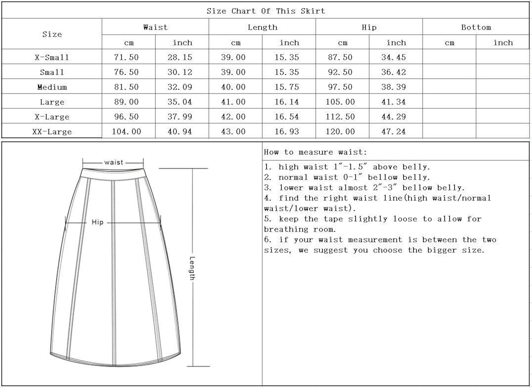 chouyatou Women's Casual Plaid High Waist A-Line Pleated Skirt at  Women’s Clothing store