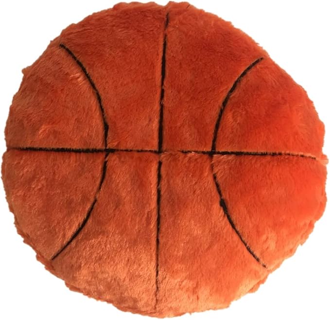 URSUN Basketball Plush Pillow Basketball Pillow Fluffy Durable Stuffed