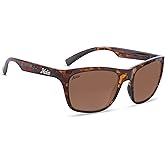 Hobie - Woody Sport Polarized Sunglasses - Outdoor Sunglasses with HydroClean Lenses for Men and Women - Copper Lenses/Shiny Tortoise Frame