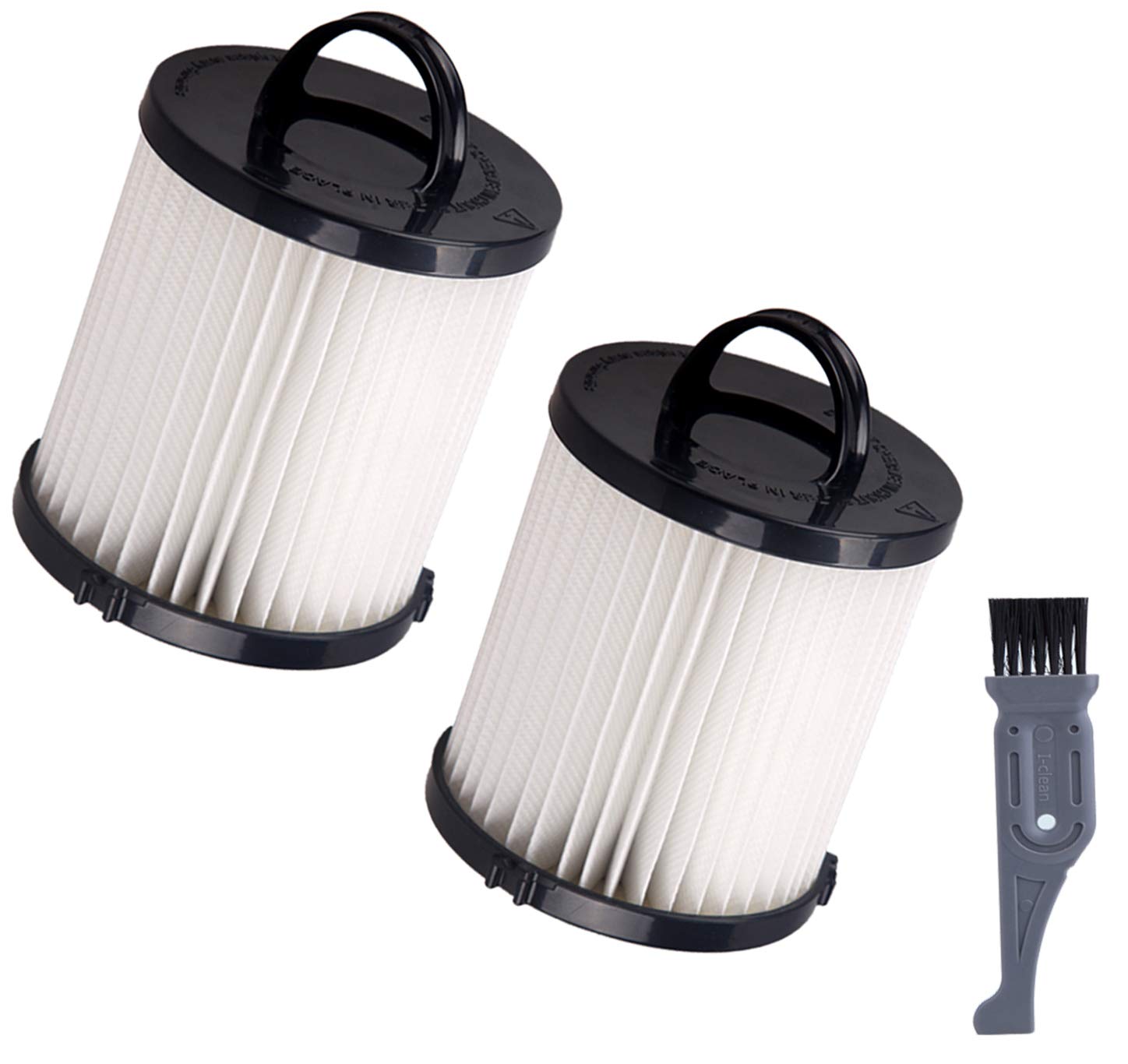 I clean 2 Pack Replacement Filter for Eureka DCF21 Vacuum Part # 67821, 68931, 68931A, EF91, EF-91, EF-91B AS1000 AS1040 3270 3280 4230 4240, 8810, 8860,67821, 68931, 68931A, EF91, DCF-21