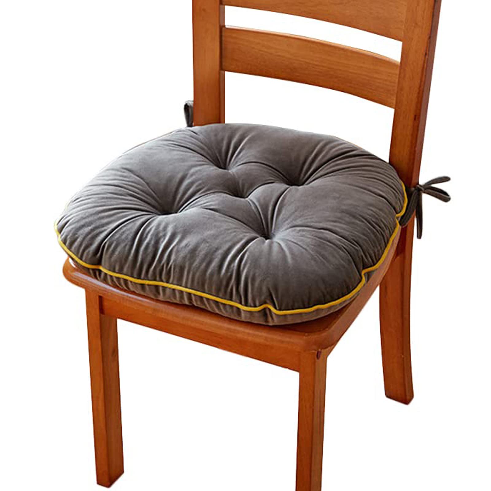 XGOPTS Plush Seat Pads Lounge Floor Cushion Cotton Chair Pillow Desk Recliner Chair Cushion Seat Back Support Pillow for Living Room Office Dining Room