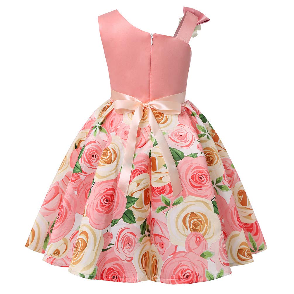 mes amis Princess Formal Kids Toddler Dress Baby Flower Girl Dresses