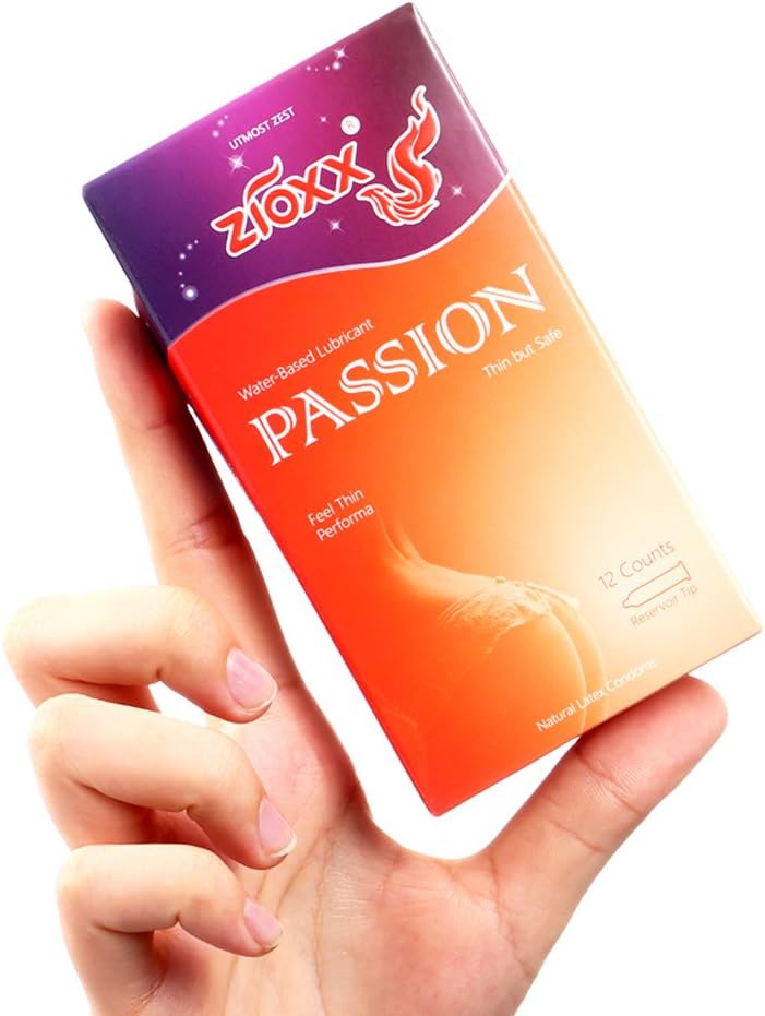 Zioxx Hyaluronic Acid Lubricants Passion Condoms 12 Pieces, 1 count (Pack of 12) - Image 4