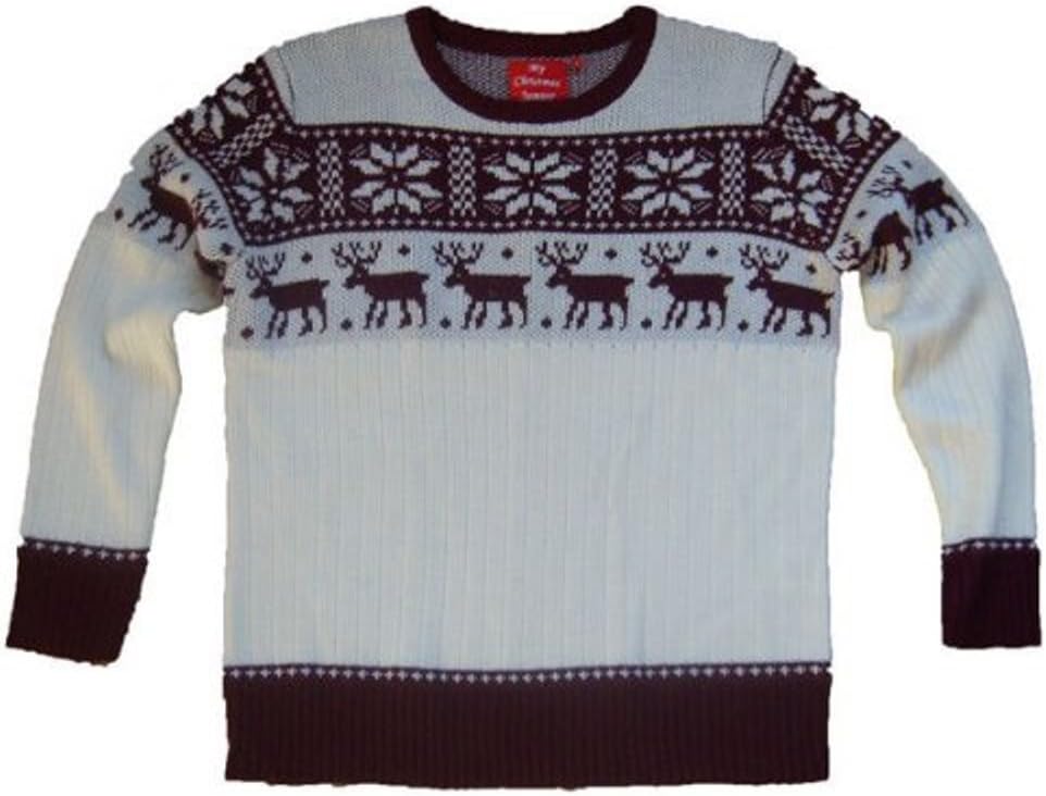 Ugly Christmas Sweater Crazy Grandma Cream