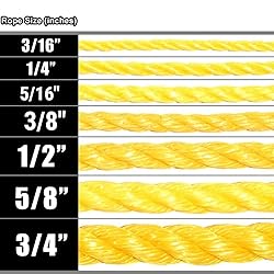 Twisted Polypropylene Rope Floating Polypro Cord