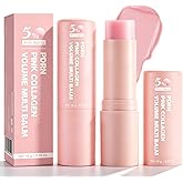 2Pcs PDRN Pink Collagen Volume Multi Balm Stick, Volufiline Stick | Collagen Wrinkle Stick Face &amp; Body Balm, Volumizing Hydrating Plumping Radiance for Lips, Eyes, Neck, Forehead &amp; Smile Lines