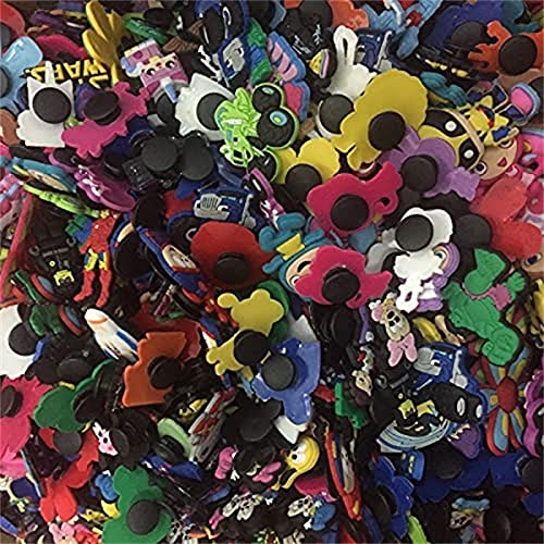 COONLINE Charms for Crocs 100pcs Random Different unisex-adult Shoe Charms