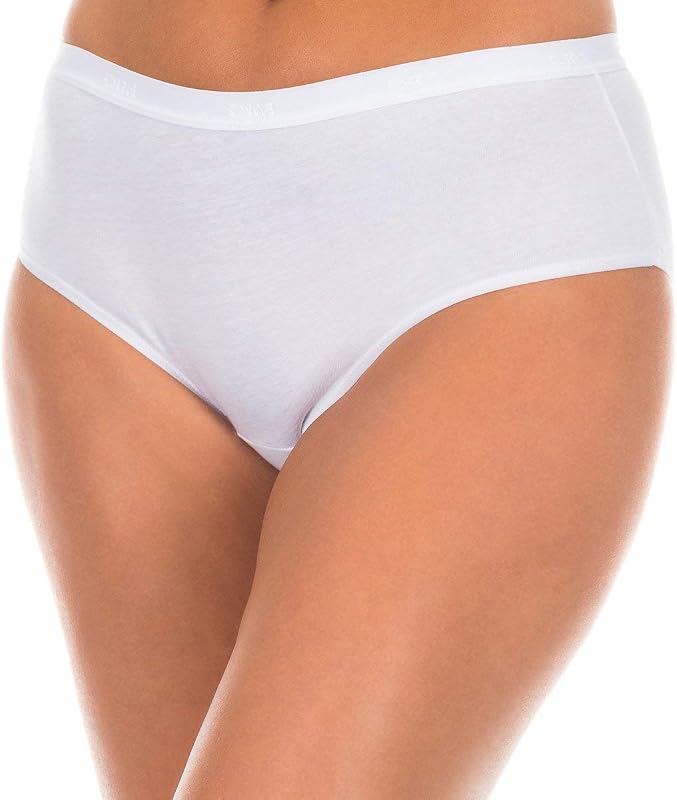 Boxershorts Damen 3er Pack | Les Pockets Ecodim Weiches Gefühl | Stretch-Baumwolle | Extra flache Verarbeitung | Täglicher Komfort | Mehrfarbig