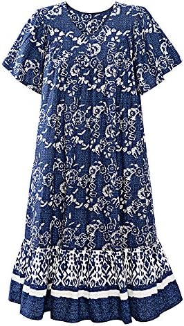 National Printed Cambric Dress