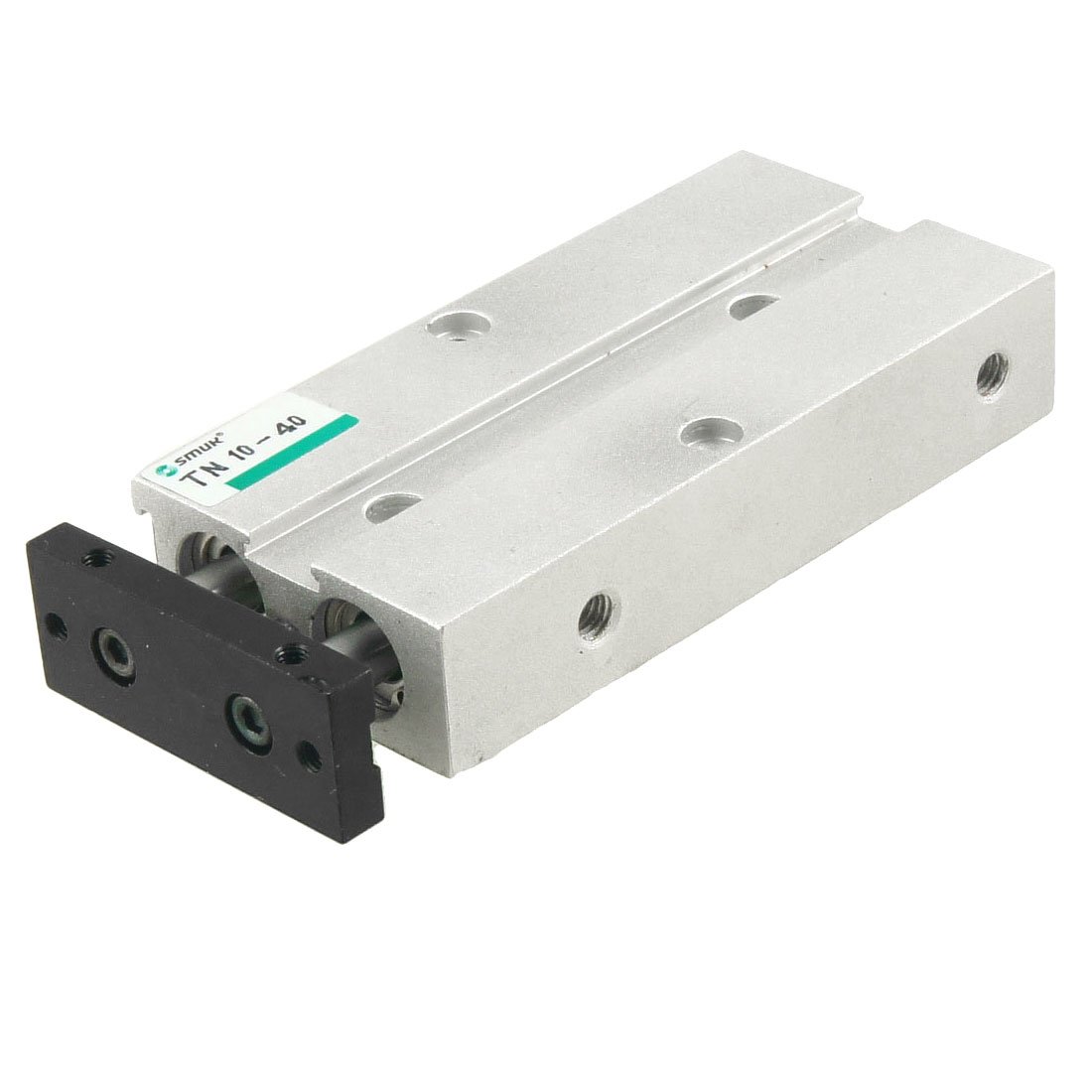 Sourcingmap Dual Action 10mm Bore 40mm Stroke Double Rod Pneumatic Air Cylinder