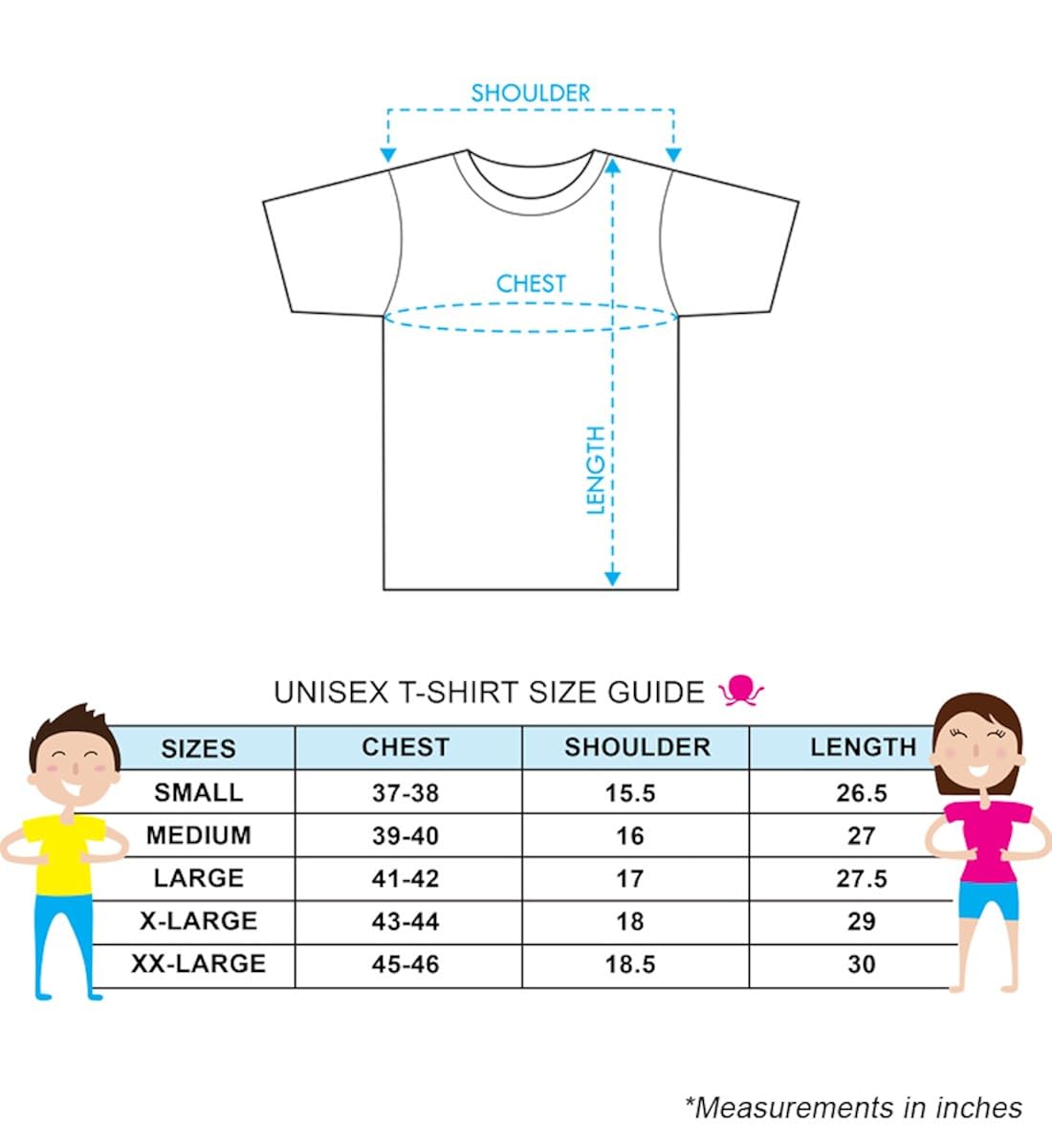 printoctopus unisex cotton t-shirt