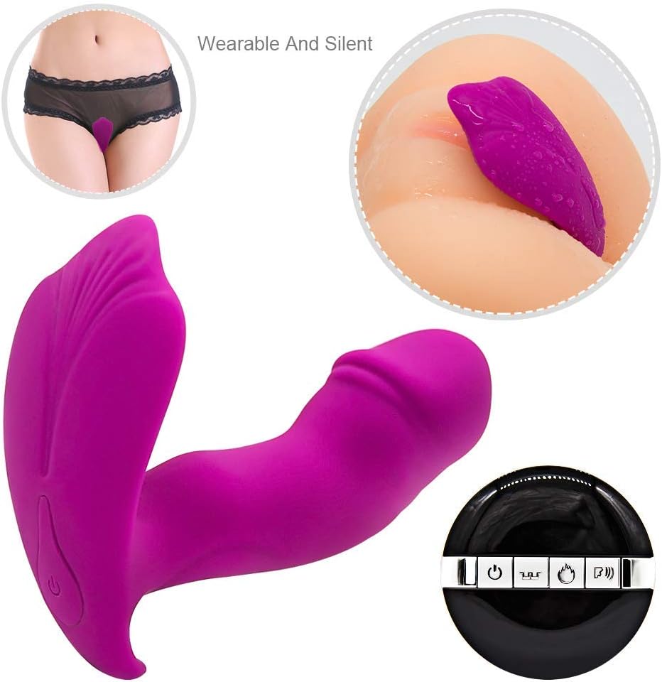 Sexy Toystory for Couple Bútterfly Wearable Panty Vibator Wireless Remote Underwear Massage Wand