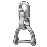 TISUR Swivel Key Ring Clips for