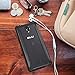 BLU R1 HD Case, POETIC Affinity Series Premium Thin/No Bulk/Slim fit/Clear/Dual Material Protective Bumper Case for BLU R1 HD (2016) Black/Clear