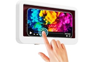 Spread Pixie Dust Phone Holder Wall Mount - Waterproof Bathroom Gadget Accessory Phone Mount (White)