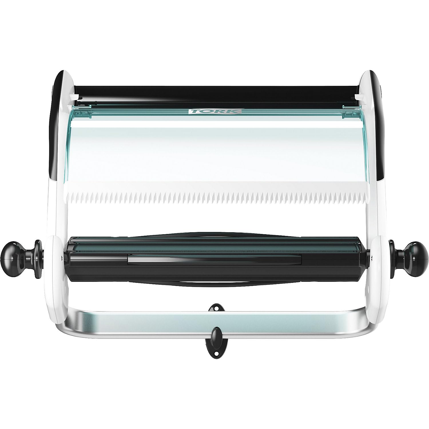 Tork Wall Stand Dispenser White and Turquoise W1, Wall Mounted, Performance Range, 652100