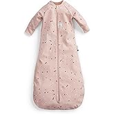 ergoPouch Jersey Sleeping Bag 3.5 TOG – Arms-Out Baby Sleep Sack, Ideal Transition from Swaddling, Slim Fit Keeps Baby Secure & Comfortable, Soft Breathable Fabric (3–12 Months, Daisies)