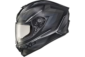 ScorpionEXO R420 Full Face Polycarbonate Street Motorcycle Helmet Bluetooth Ready Speaker Pockets DOT Snell Approved Adult