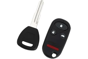 Motoforti 315MHz KOBUTAH2T Keyless Entry Remote Ignition Transponder Key Fob for Honda Accord 1998-2002 for Acura TL 1999-200