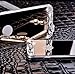 iPhone 6 Case ,LA GO GO(TM) Beauty Luxury Diamond Hybrid Glitter Bling Soft Shiny Sparkling with Glass Mirror Back Plate Cover Case for Apple iPhone 6 (4.7) - Retail Packaging (Rose Gold)