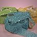 Diamond MESH Jewel Ribbon - 1 1/2 inches by 9 Yards (Silver Rhinestone)