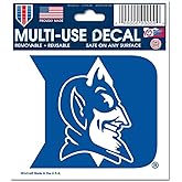NCAA Duke University 94256012 Multi-Use Decal, 3" x 4"