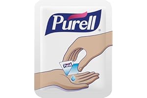 PURELL SINGLES Advanced Hand Sanitizer Gel, Fragrance Free, 500 Single-Use Travel-Size Packets - 9630-5C