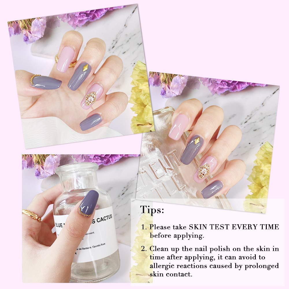 IXO Gel Nail Polish Starter Kit Classic Soak Off Gel Polish Set with 48W UV/LED Nail Lamp No Wipe Base and Glossy/Matte Top Coat Gel Polish Kit Salon Nail Art Designs Manicure Tools Essentials Kit : Beauty