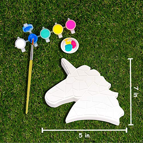 Eduzoo Paint Your Own Stepping Stone Art and Craft Painting Kit, DIY