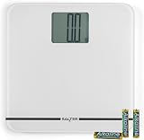 Salter Premium Max Electronic Bathroom Scales 250 kg Capacity Glass Platform